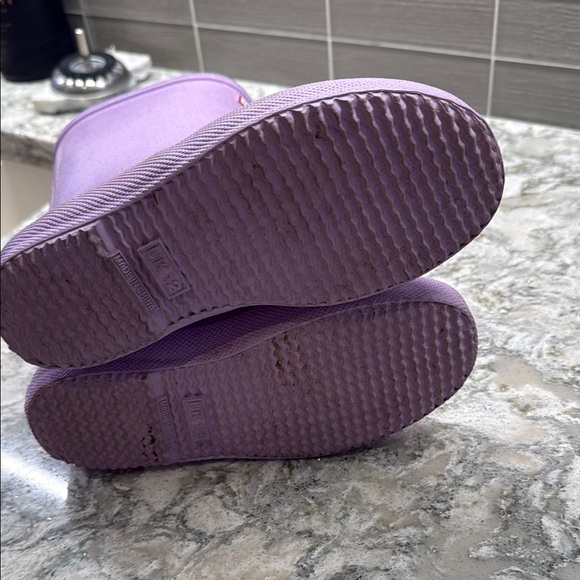 Hunter Purple Glitter Rain Boots - Picture 2 of 5